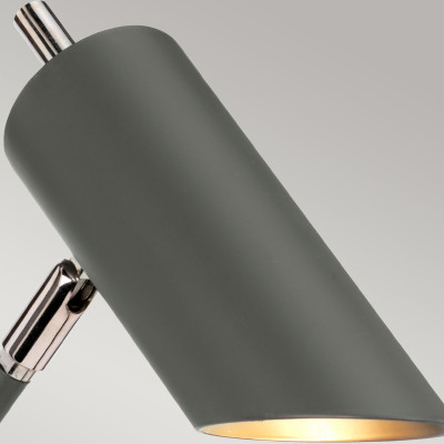 Бра с цилиндрическим плафоном и круглым основанием с выключателем Elstead Lighting
