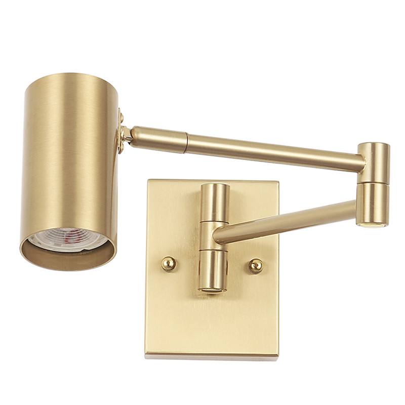 Бра с цилиндрическим плафоном и поворотным механизмом Trumpet Wall Lamp