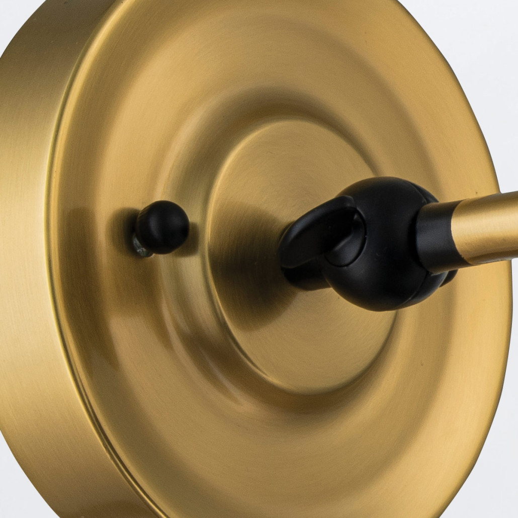 Бра с черным конусным плафоном Elstead Lighting