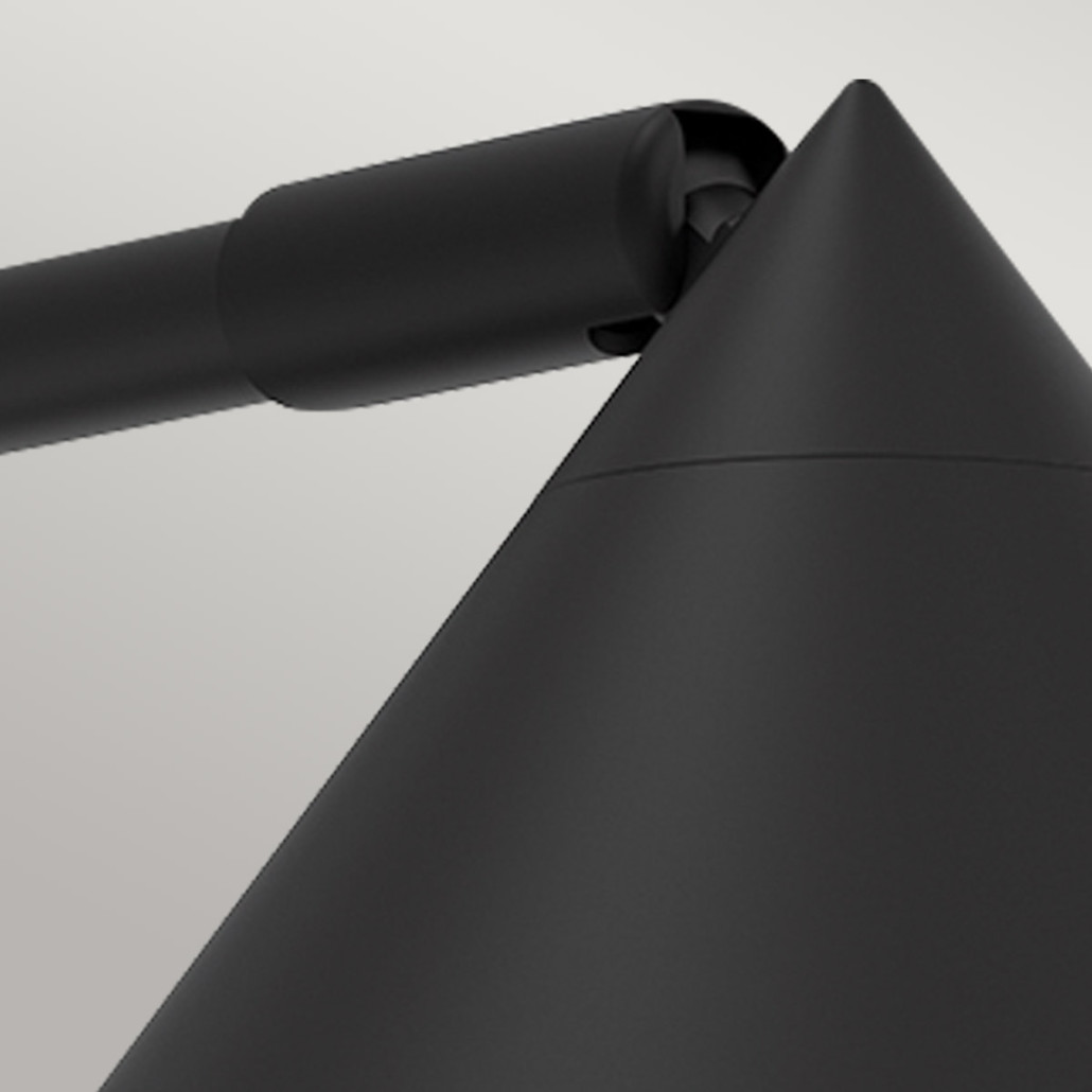 Бра с широким конусным плафоном с золотистой внутренней стороной Alora Mood