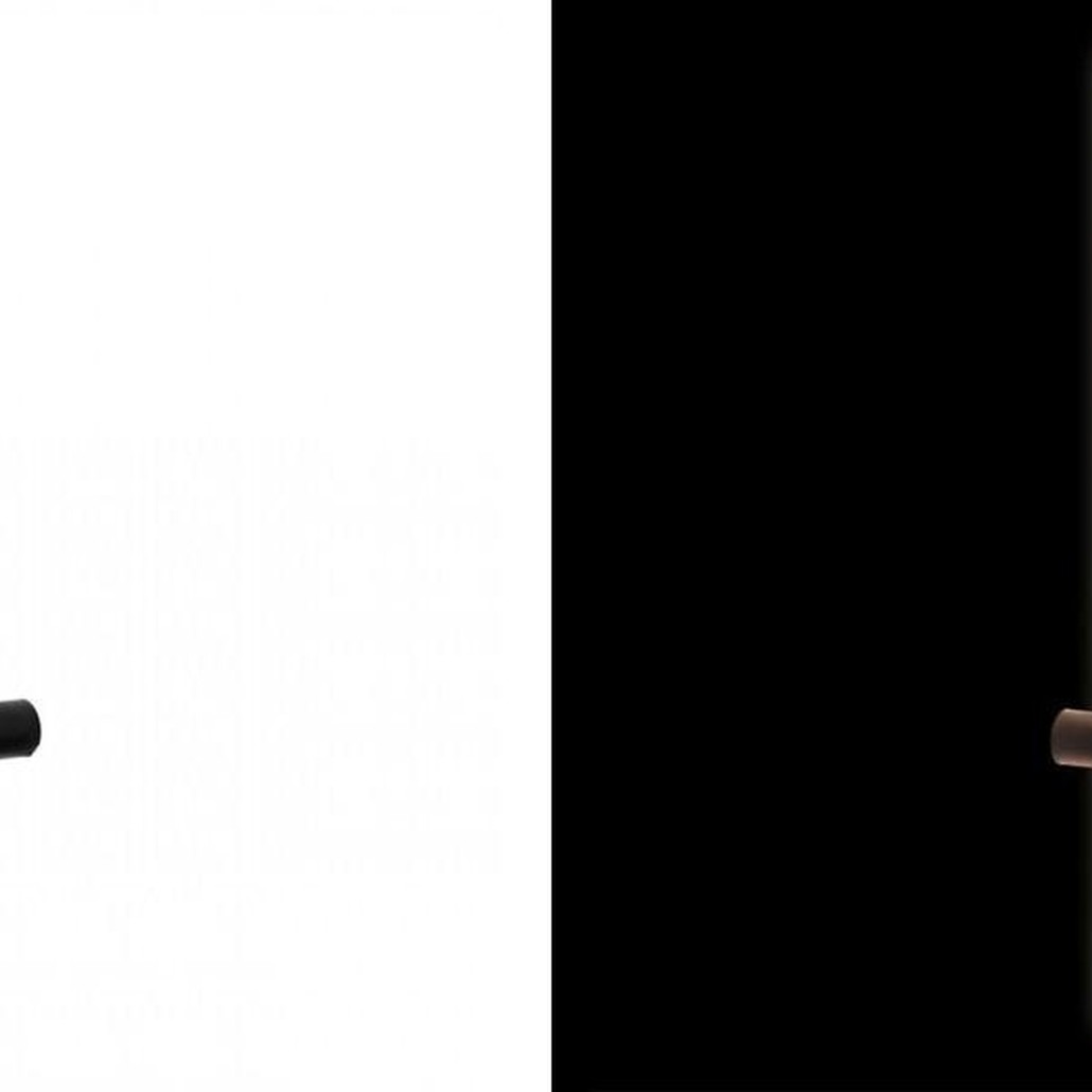 Бра светодиодное Trumpet Tube Fully Black