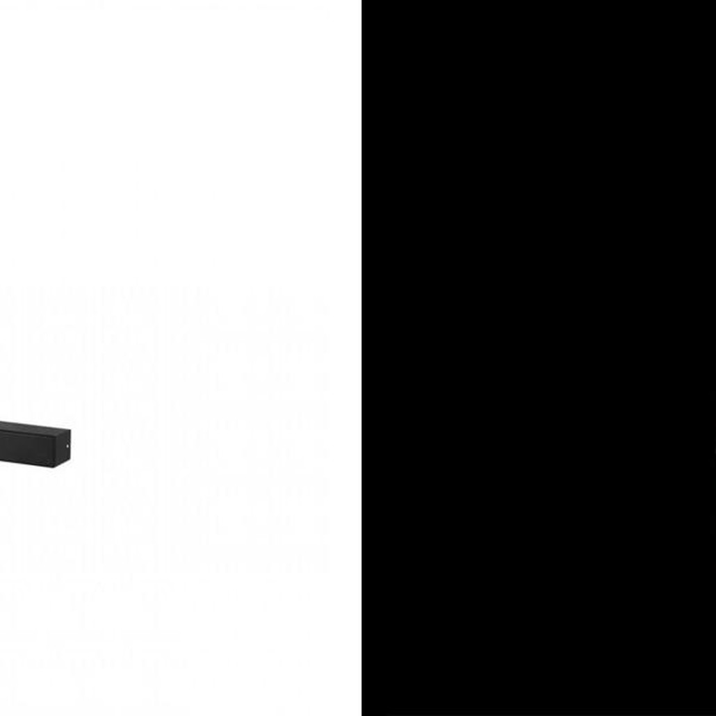 Бра светодиодное Trumpet Tube Fully Black 60 см