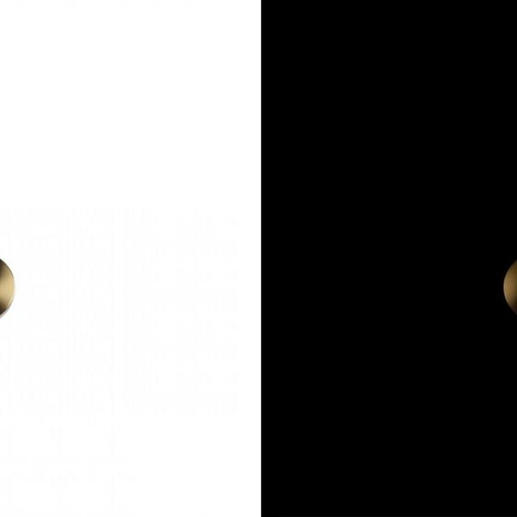 Бра светодиодное Trumpet Tube Gold 60 см