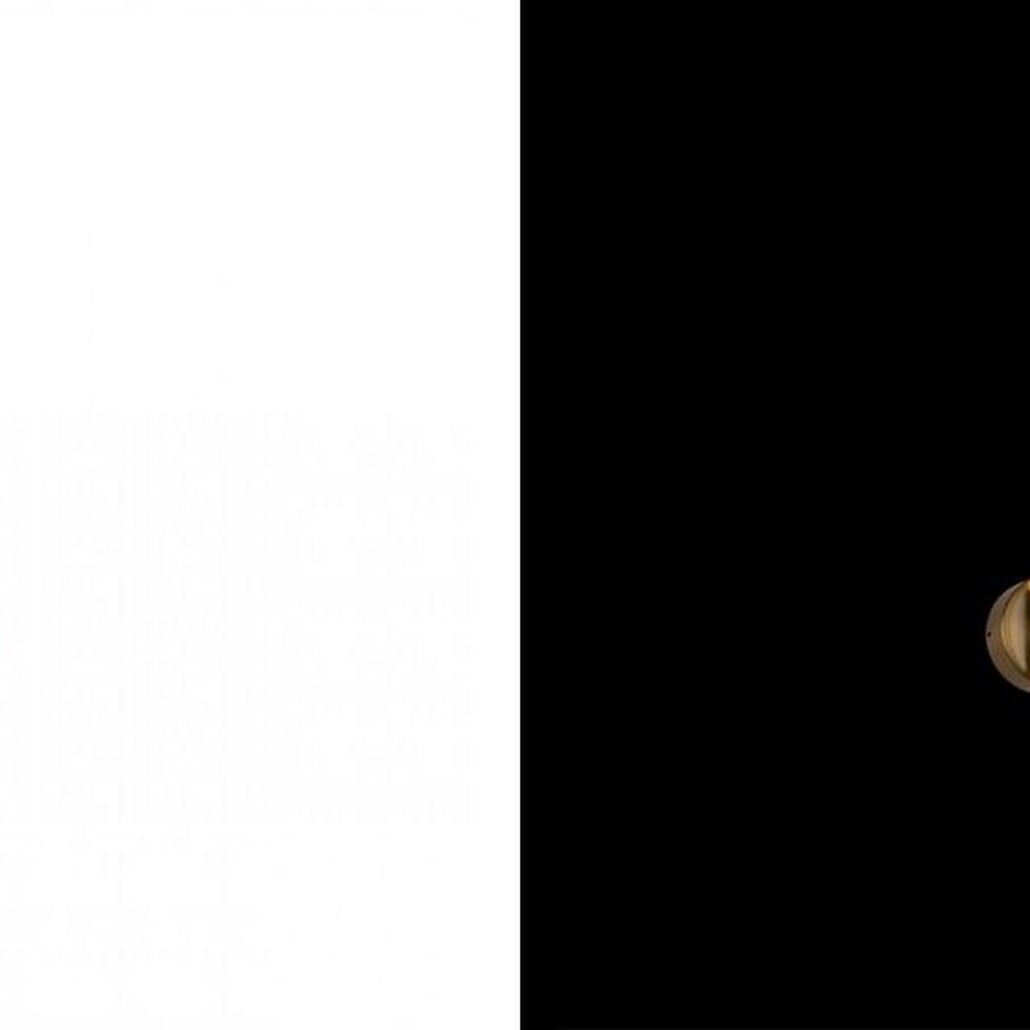 Бра светодиодное Trumpet Tube Gold 80 см