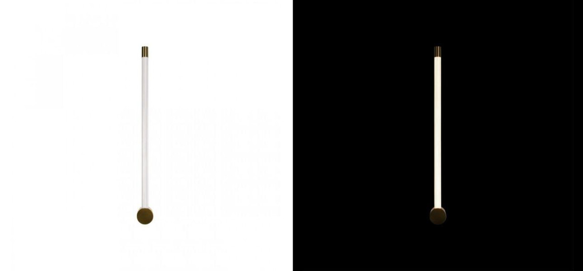 Бра светодиодное Trumpet Tube Gold bottom