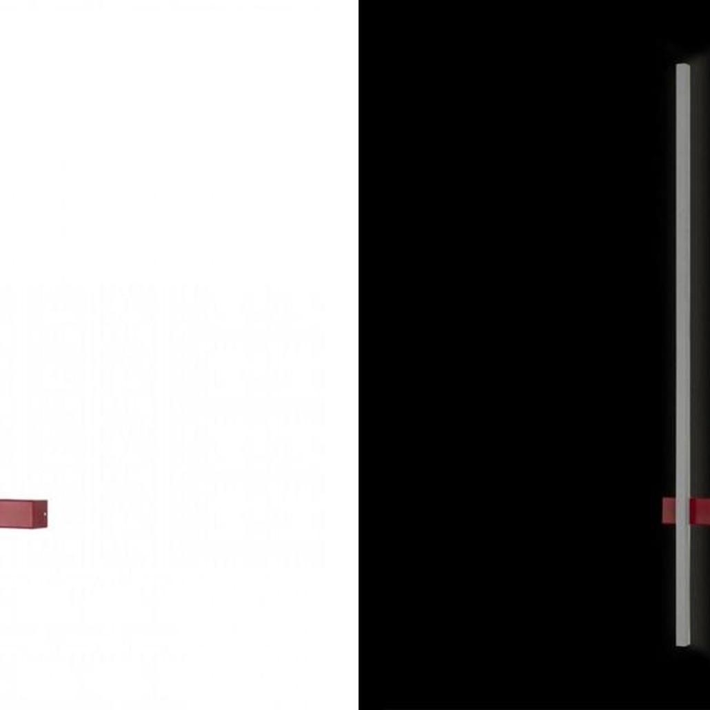 Бра светодиодное Trumpet Tube Red bottom