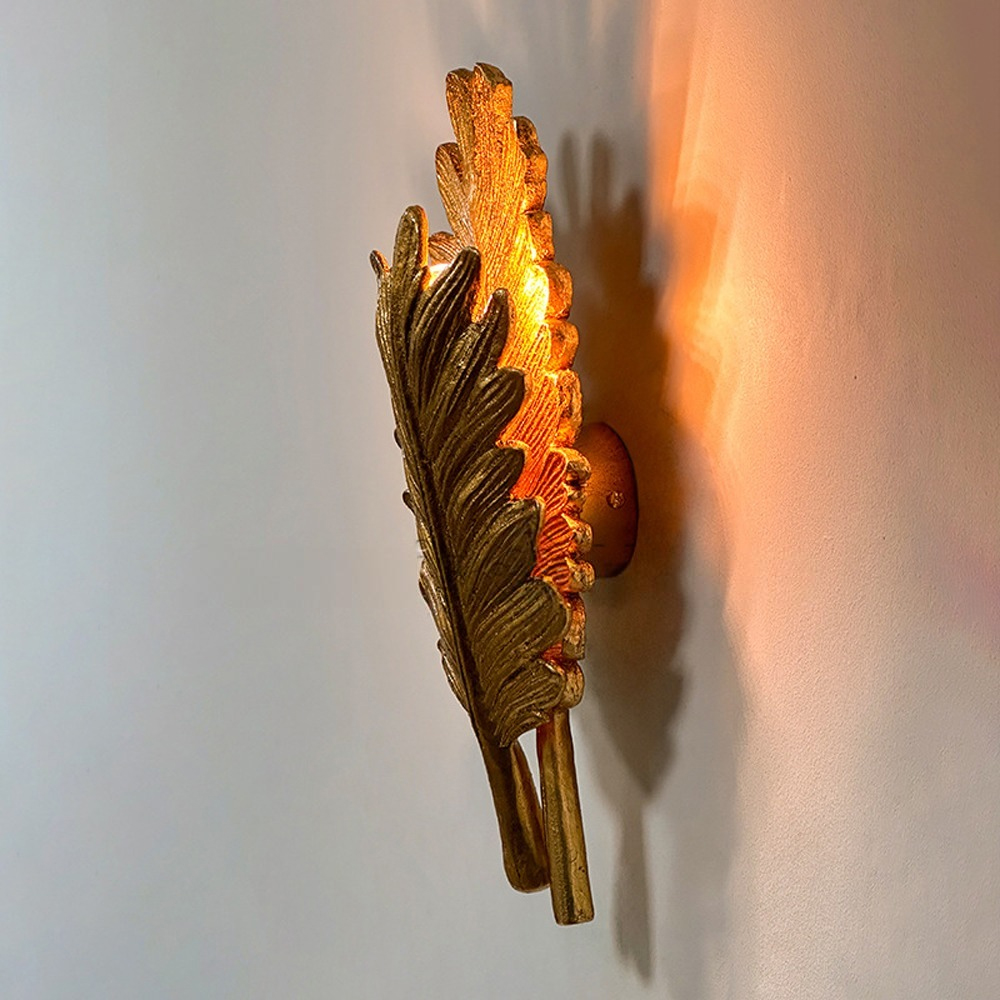 Бра светодиодное в виде листьев Bedside Lighting Autumn