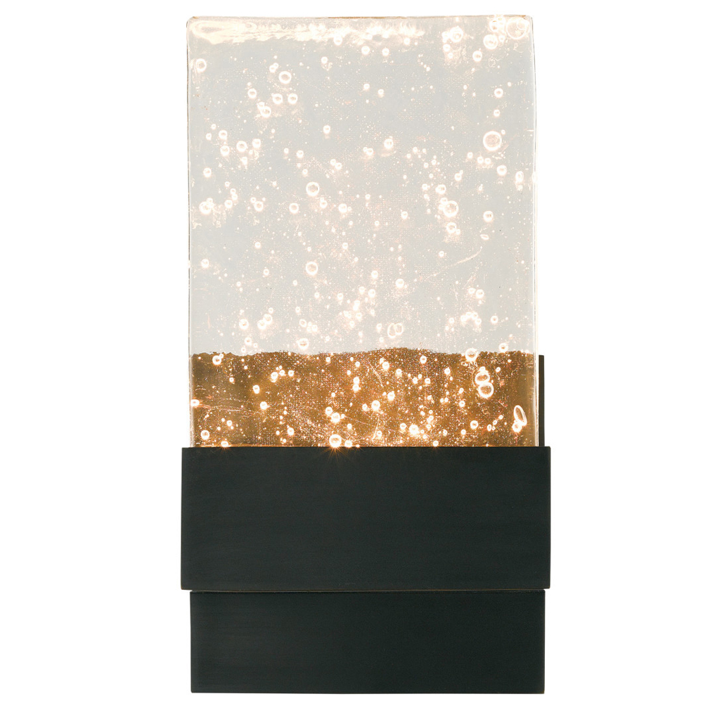 Бра светодиодное из текстурного стекла Texture Plate