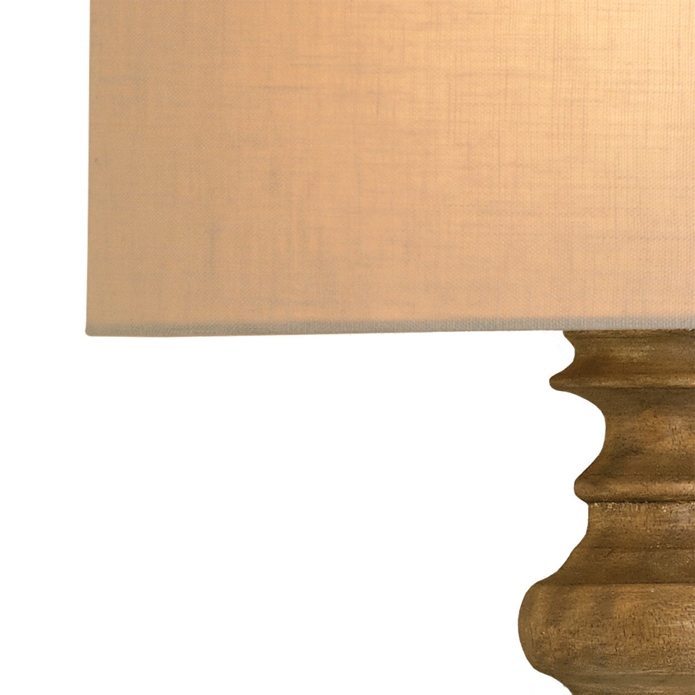 Бра светодиодное с тканевым абажуром на фигурном основании Undercut