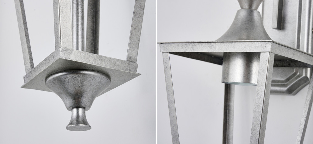 Бра цвета античного серебра Fanarion