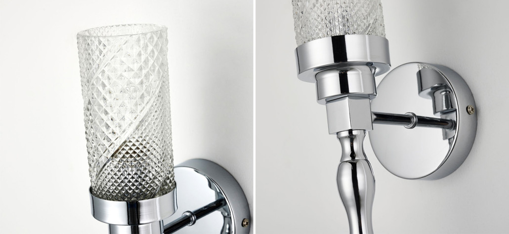 Бра цвета хром Balusters