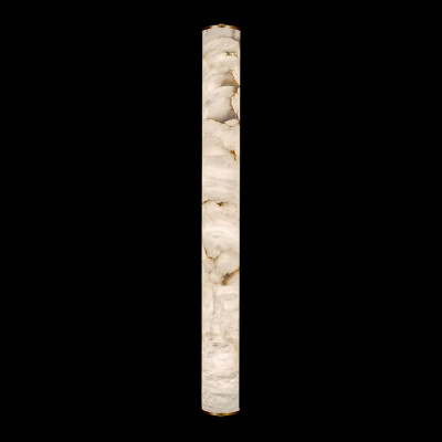 Бра цилиндрической формы из натурального алебастра Alabaster Geometry