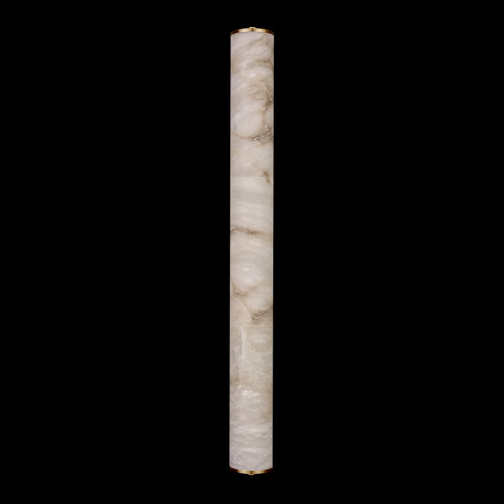 Бра цилиндрической формы из натурального алебастра Alabaster Geometry