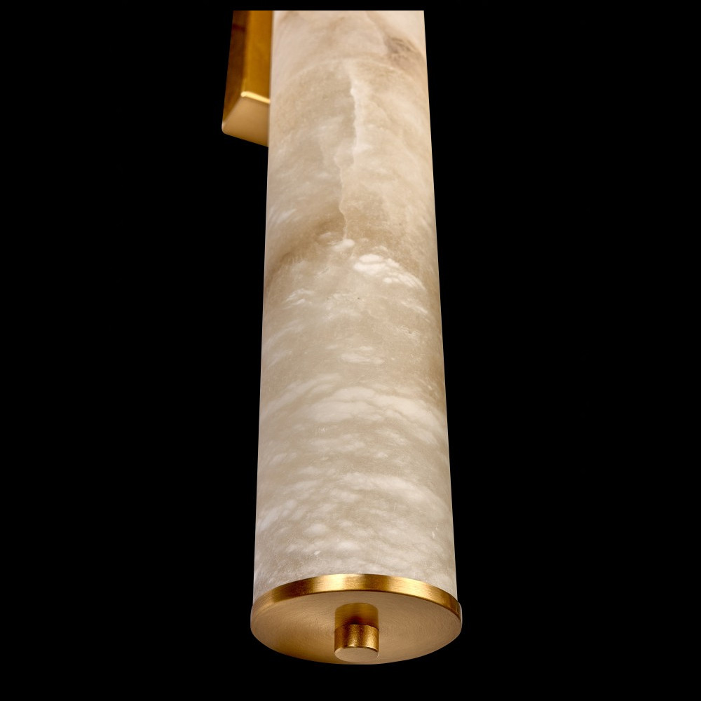 Бра цилиндрической формы из натурального алебастра Alabaster Geometry