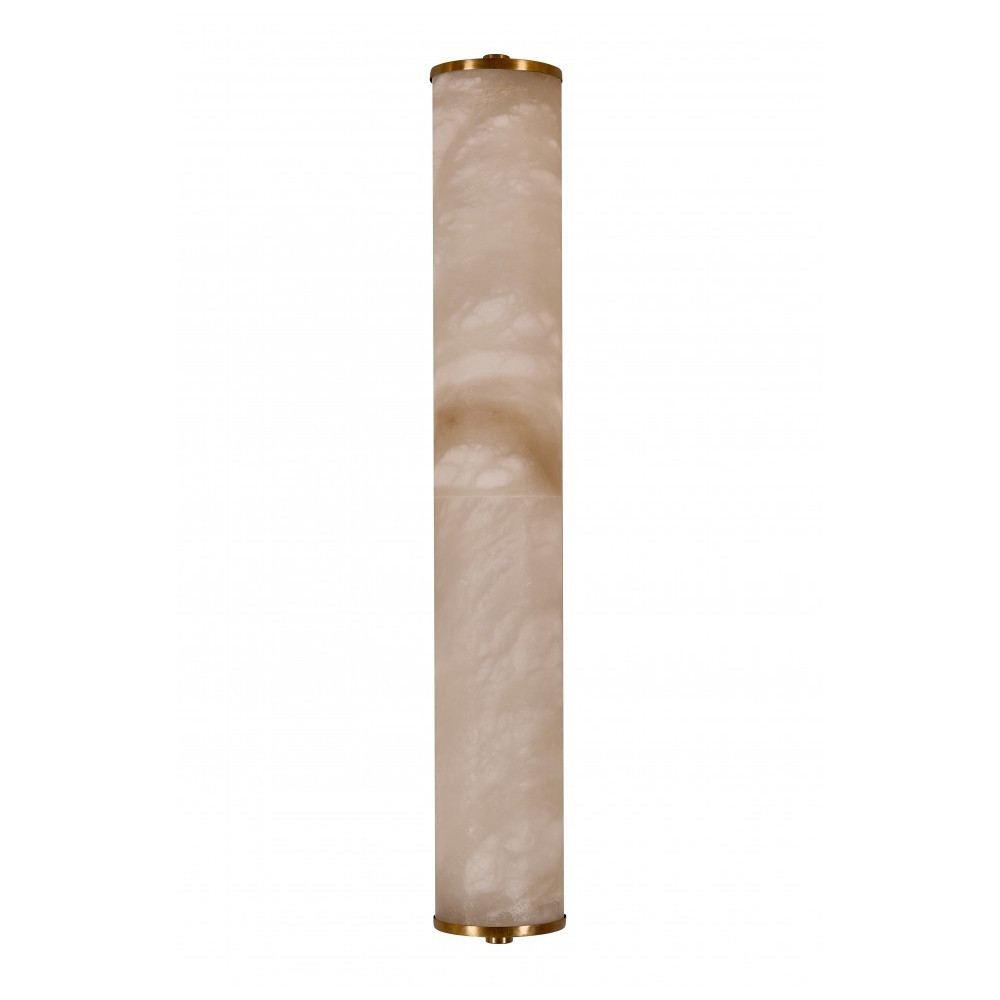 Бра цилиндрической формы из натурального алебастра Calcite Geometry