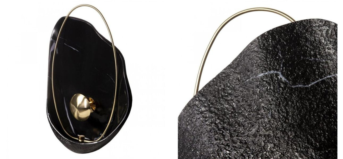 Бра Черная Жемчужина Ginger & Jagger Pearl WALL LAMP