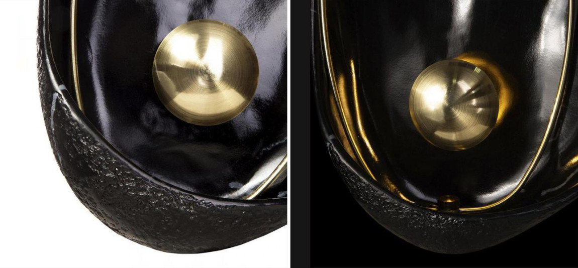 Бра Черная Жемчужина Ginger & Jagger Pearl WALL LAMP