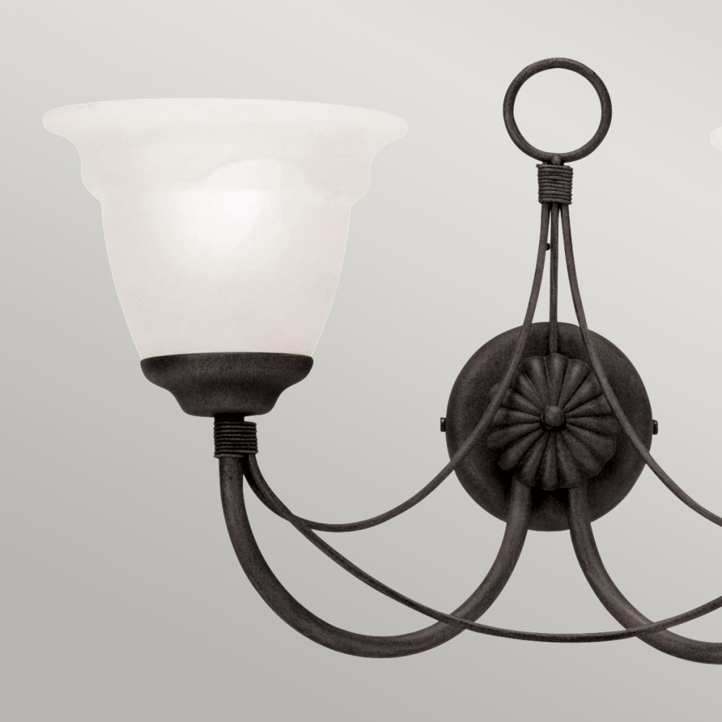 Бра черного цвета с лампой в форме свечи Elstead Lighting