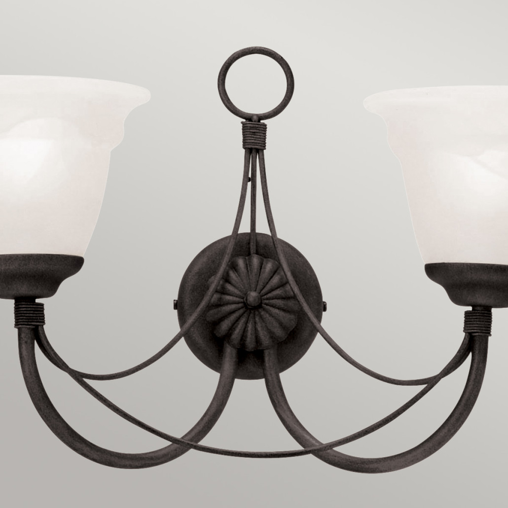 Бра черного цвета с лампой в форме свечи Elstead Lighting
