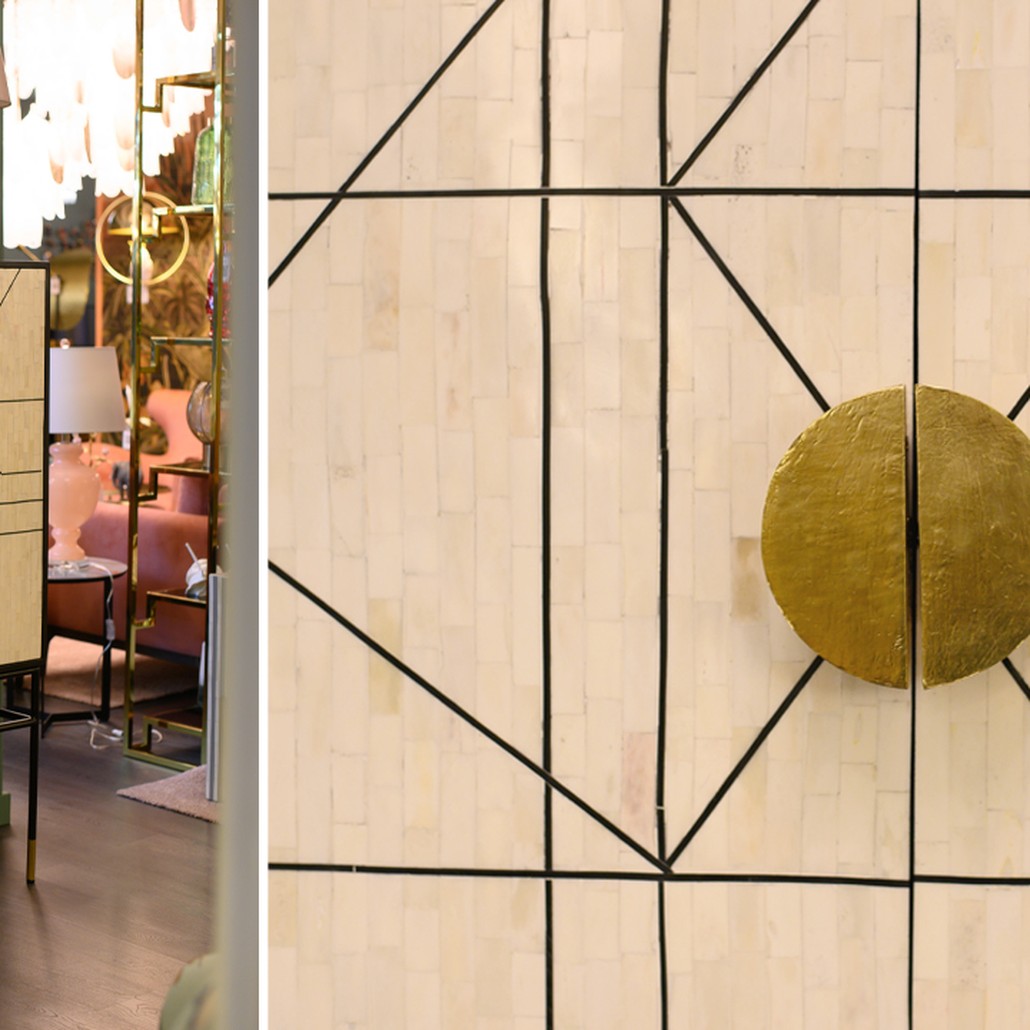 Буфет Bone Inlay Geometry