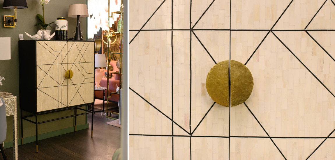 Буфет Bone Inlay Geometry