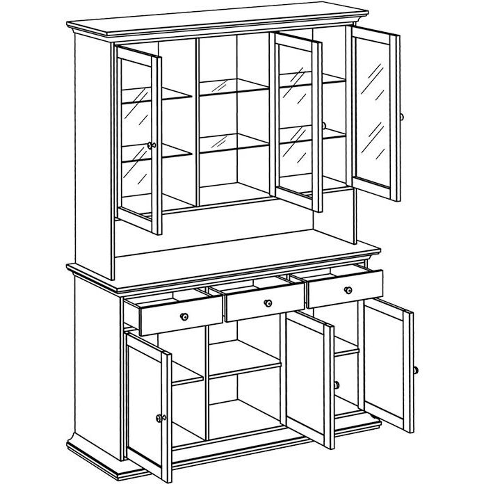 Буфет White surface