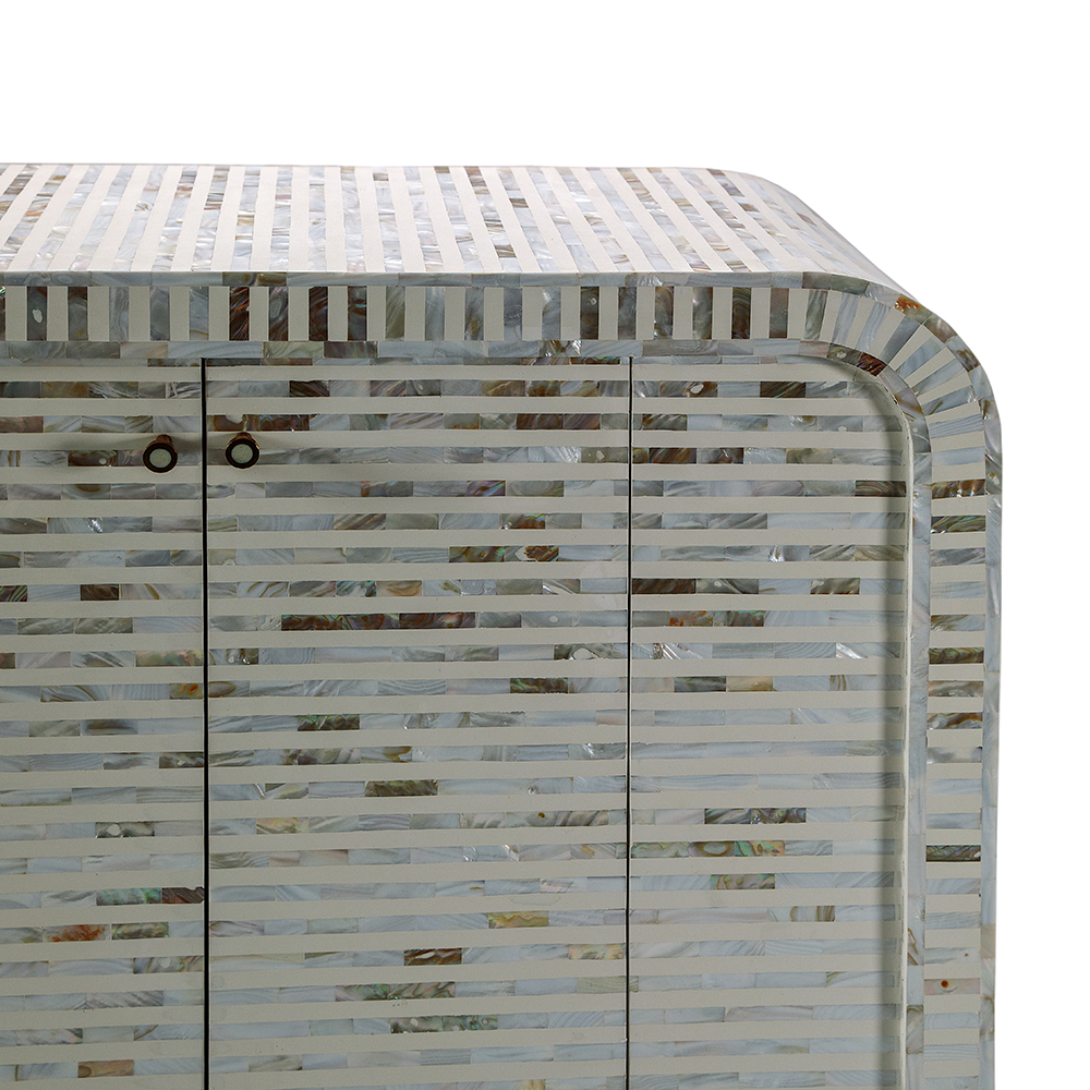 Буфет в гостиную с инкрустацией  Mother of Pearl Inlay Cabinet