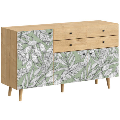Буфет с принтом на дверцах Elise Cupboard