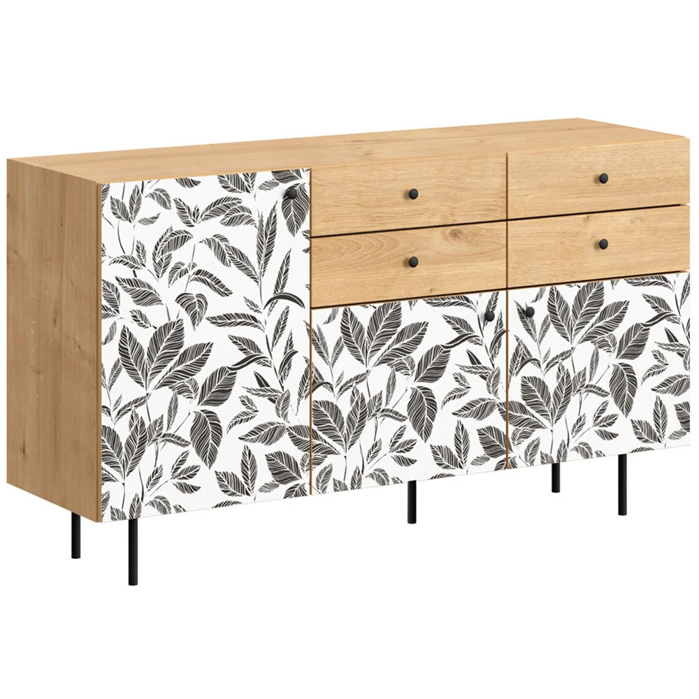 Буфет с принтом на дверцах Elise Cupboard