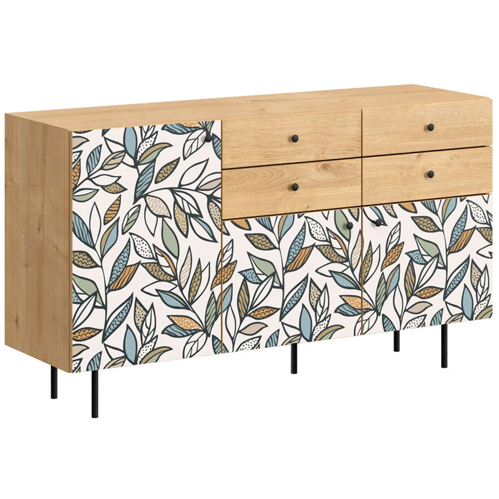 Буфет с принтом на дверцах Elise Cupboard