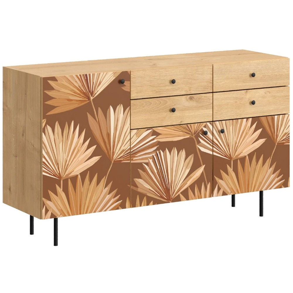 Буфет с принтом на дверцах Elise Cupboard