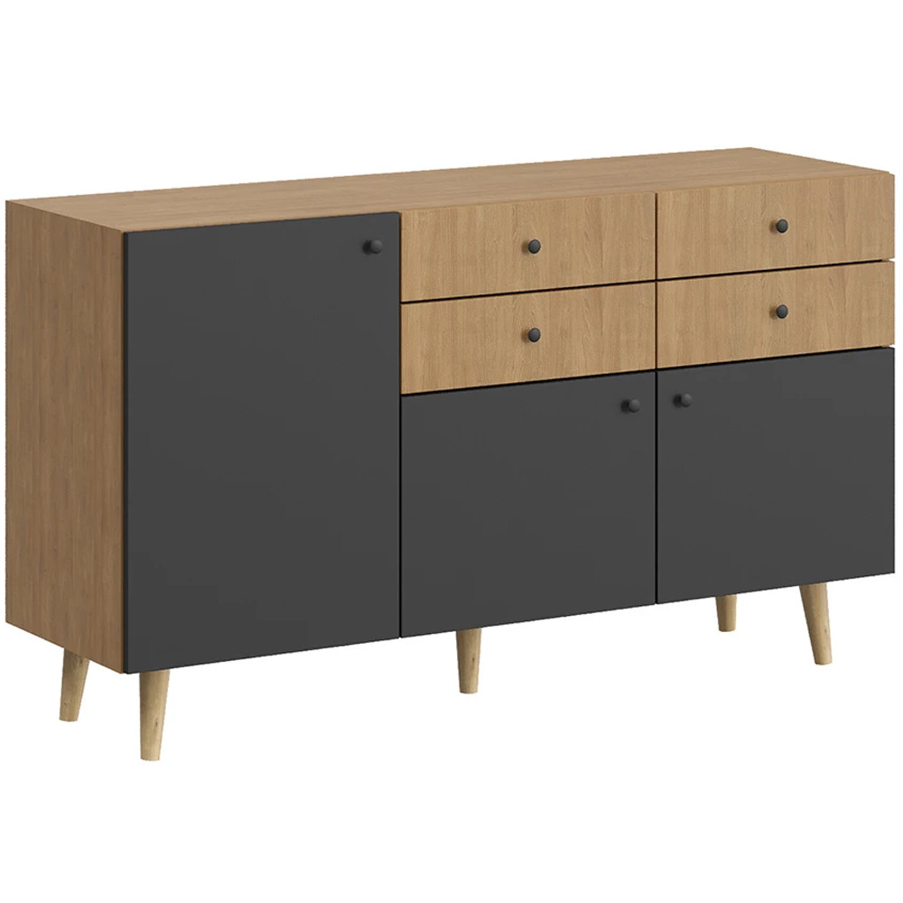 Буфет с принтом на дверцах Elise Cupboard