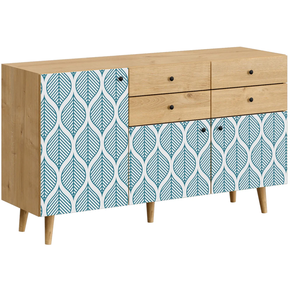 Буфет с принтом на дверцах Elise Cupboard