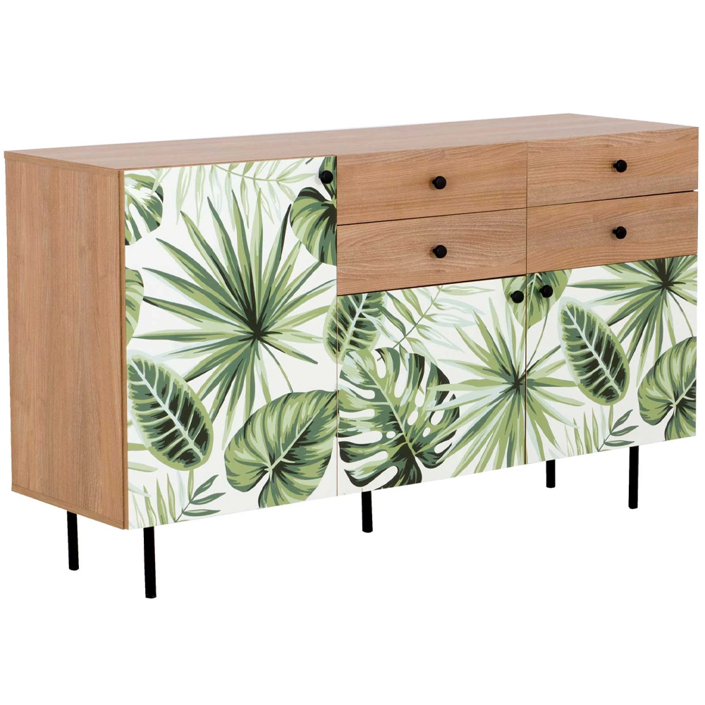 Буфет с принтом на дверцах Elise Cupboard