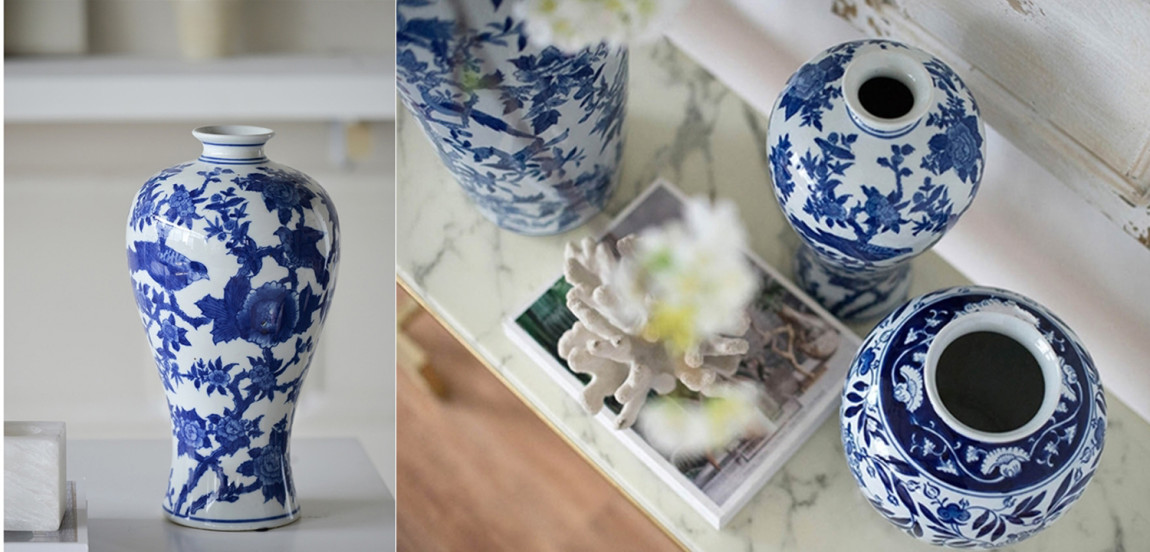 Ваза Bird in Flowers Vase