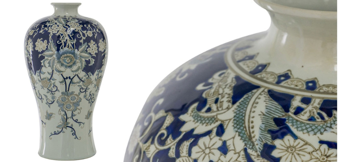 Ваза Blue & White Ornament Vase 62