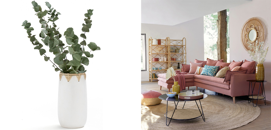 Ваза Ceramic Vase white D13