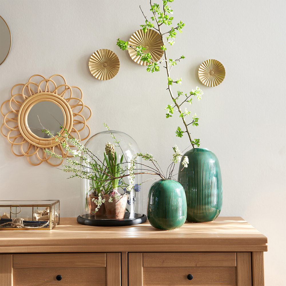 Ваза Ceramic Vase зеленая