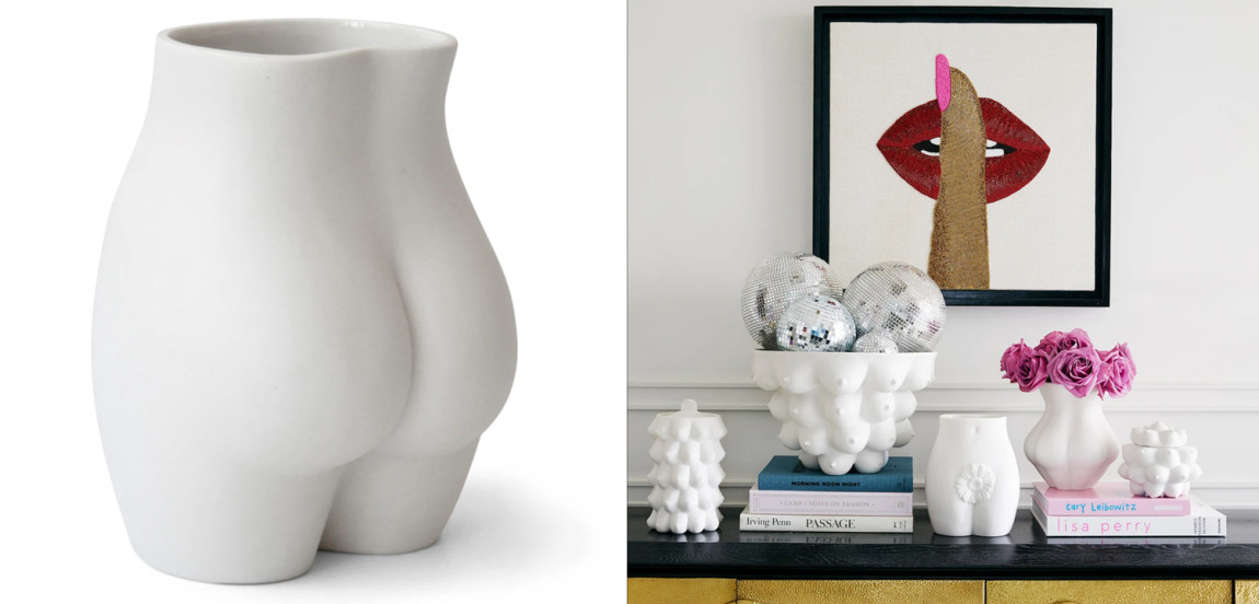 Ваза EDIE VASE White