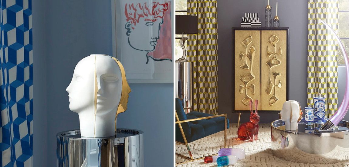 Ваза Jonathan Adler ATLAS SPLIT VASE