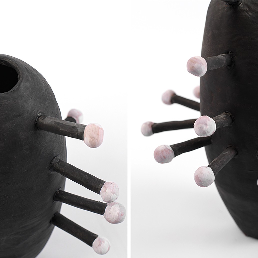 Ваза Kwanza Round Spikes Vase
