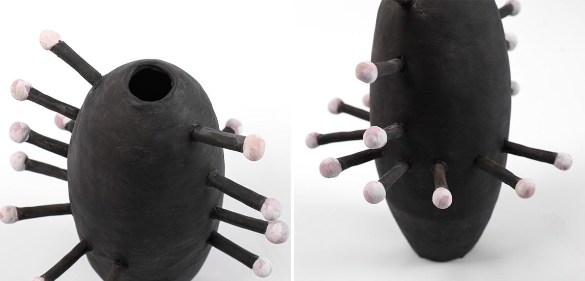 Ваза Kwanza Round Spikes Vase