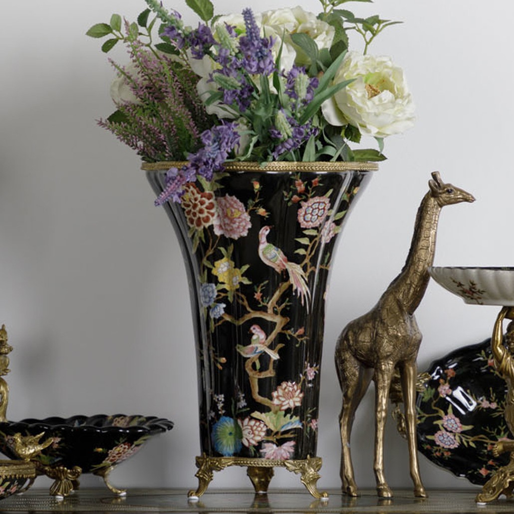 Ваза Malu Black Vase