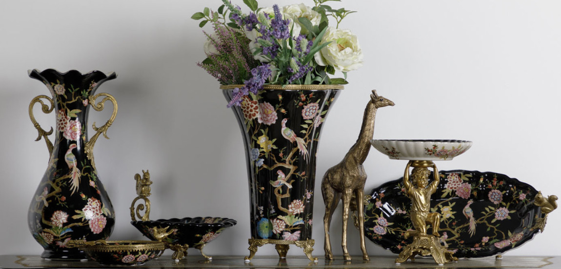 Ваза Malu Black Vase