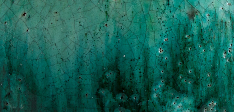 Ваза Marine Theme бирюза