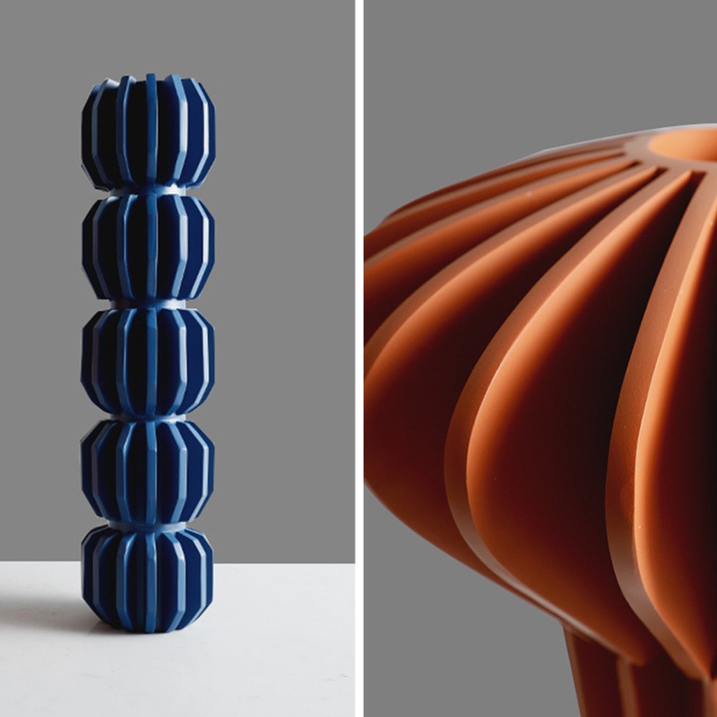 Ваза Mieko Orange Molecule Collection Vase