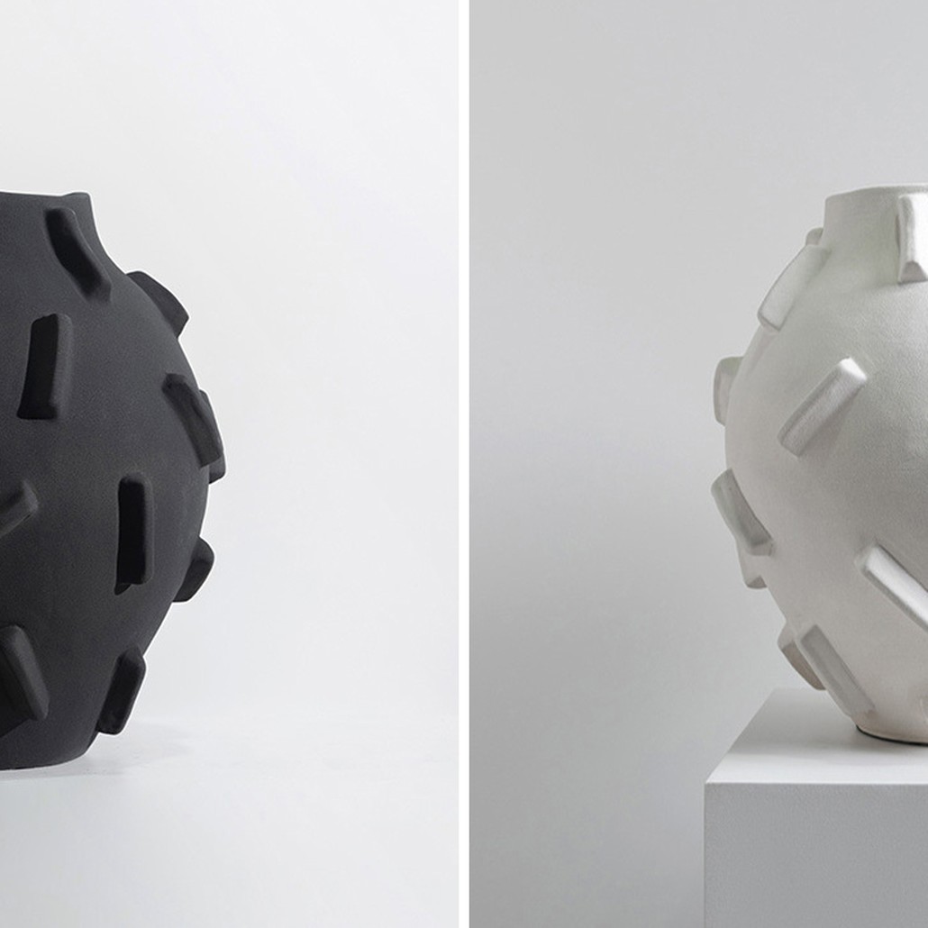 Ваза Molecule Collection White Vase