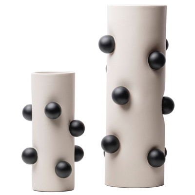 Ваза Molecule Vase Tube White S