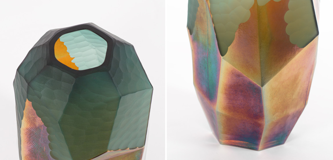 Ваза Polygonal Vase multi-colored