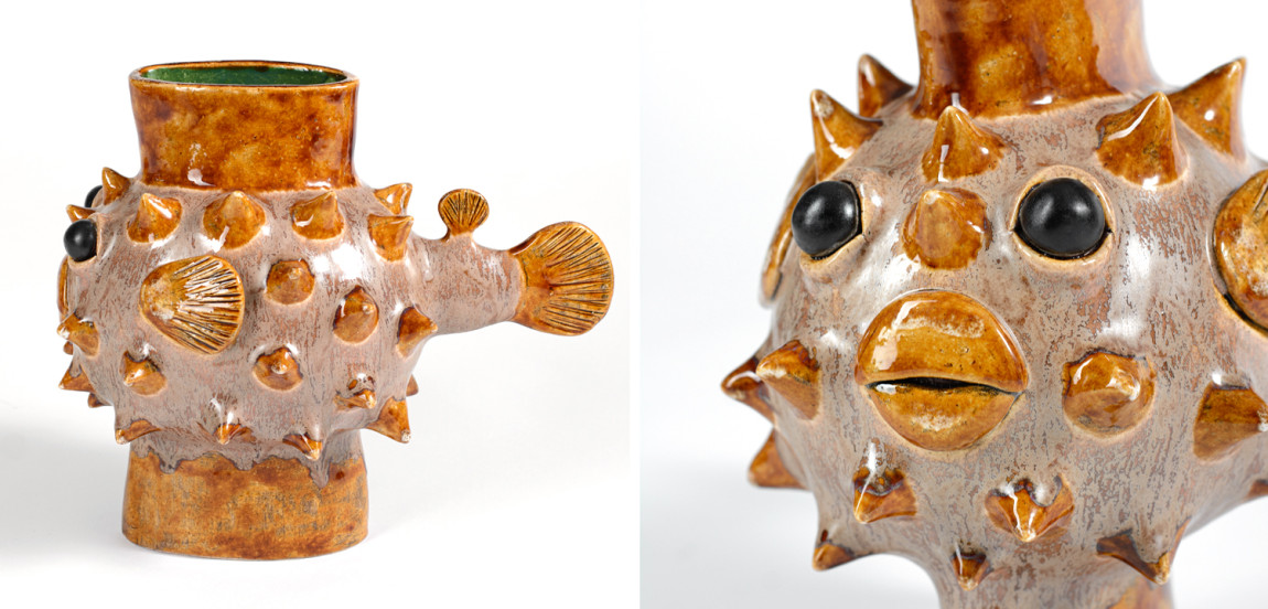 Ваза Puffer Fish Vase